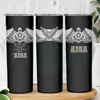 AIGA Always In Gods Arms Samoa Skinny Tumbler Polynesian Tribal Tattoo Art Family Heritage Faith TS04 - Polynesian Pride