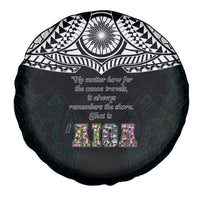 AIGA Always In Gods Arms Samoa Spare Tire Cover Polynesian Tribal Tattoo Art Family Heritage Faith TS04 - Polynesian Pride