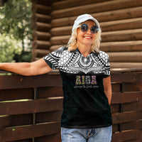 AIGA Always In Gods Arms Samoa Women Polo Shirt Polynesian Tribal Tattoo Art Family Heritage Faith TS04 - Polynesian Pride