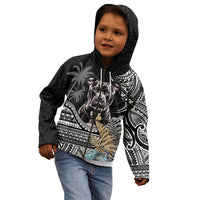 Polynesian Pitbull Kid Hoodie Polynesian Pattern And Pitbull TS04 - Polynesian Pride