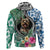 Polynesian Yorkshire Terrier Hoodie Polynesian Pattern And Yorkshire Terrier TS04 Multicolor - Polynesian Pride