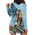 Polynesian Greyhound Hoodie Dress Polynesian Pattern And Greyhound TS04 - Polynesian Pride