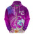 Hawaii Plumeria Flower Hoodie Plumeria FLowers And Polynesian Pattern TS04 - Polynesian Pride