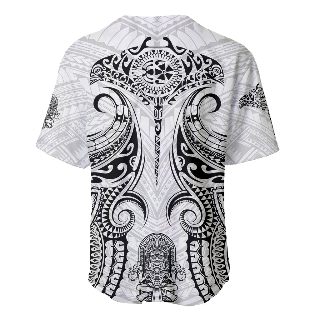 Hawaii Polynesian Baseball Jersey Warrior symbol TS04 - Polynesian Pride