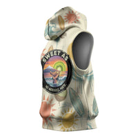 NZ Slang Sweet As Kiwi Shaka Sign Sleeveless Hoodie New Zealand Surfboards Sun and Tropical Beach Retro TS04 - Polynesian Pride