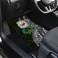 Pohnpei Federated States Of Micronesia Car Mats Polynesian Tribal Heritage Art With Kaselehlie State Seal