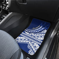 Northern Mariana Islands Saipan Car Mats Polynesian Tribal Pattern - Commonwealth Seal Art