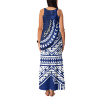 Northern Mariana Islands Saipan Family Matching Tank Maxi Dress and Hawaiian Shirt Polynesian Tribal Pattern - Commonwealth Seal Art TS04 - Polynesian Pride