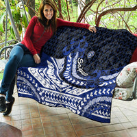 Northern Mariana Islands Saipan Quilt Polynesian Tribal Pattern - Commonwealth Seal Art