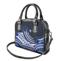 Northern Mariana Islands Saipan Shoulder Handbag Polynesian Tribal Pattern - Commonwealth Seal Art