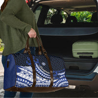 Northern Mariana Islands Saipan Travel Bag Polynesian Tribal Pattern - Commonwealth Seal Art