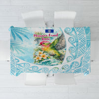 Saipan CMNI Tablecloth Polynesian Northern Mariana Islands Fruit Dove Watercolor