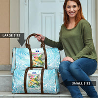 Saipan CMNI Travel Bag Polynesian Northern Mariana Islands Fruit Dove Watercolor