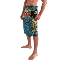 Personalized Masefau American Samoa Whale Lavalava Polynesian Tribal Pattern Tropical Hibiscus