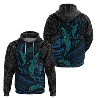 Polynesian Whale Hoodie TS04 - Polynesian Pride