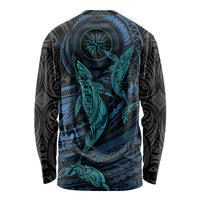 Polynesian Whale Long Sleeve Shirt TS04 - Polynesian Pride
