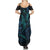 Polynesian Whale Summer Maxi Dress TS04 - Polynesian Pride