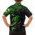 Polynesian Hawaiian Shirt Hammerhead Shark Tribal Pattern Black Green Version TS04 - Polynesian Pride