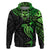 Polynesian Hoodie Hammerhead Shark Tribal Pattern Black Green Version TS04 Black/Green - Polynesian Pride