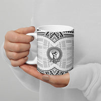Aiga Samoa Raised Fist Ceramic Mug Polynesian Tribal Tattoo Art Family Pride TS04 - Polynesian Pride