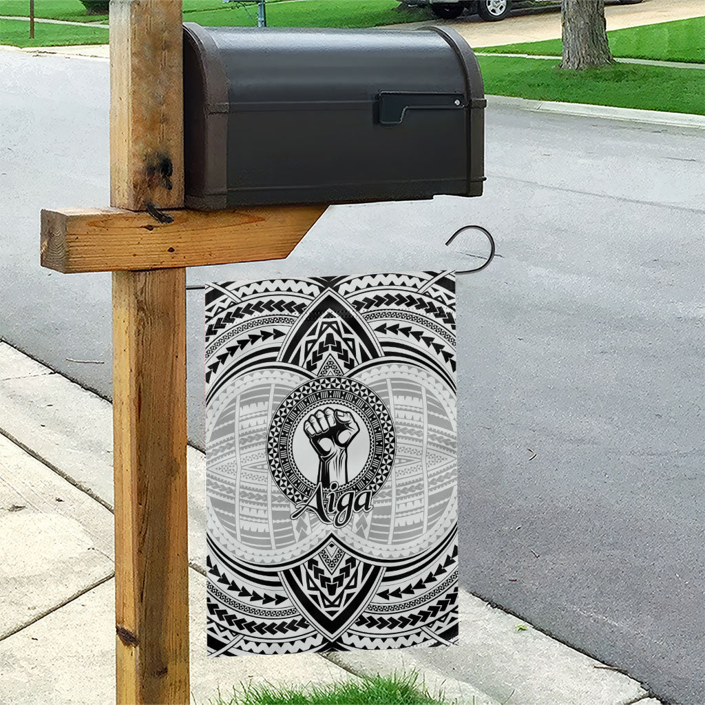 Aiga Samoa Raised Fist Garden Flag Polynesian Tribal Tattoo Art Family Pride TS04 - Polynesian Pride
