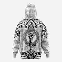 Aiga Samoa Raised Fist Hoodie Polynesian Tribal Tattoo Art Family Pride TS04 - Polynesian Pride