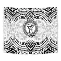 Aiga Samoa Raised Fist Tapestry Polynesian Tribal Tattoo Art Family Pride TS04 - Polynesian Pride