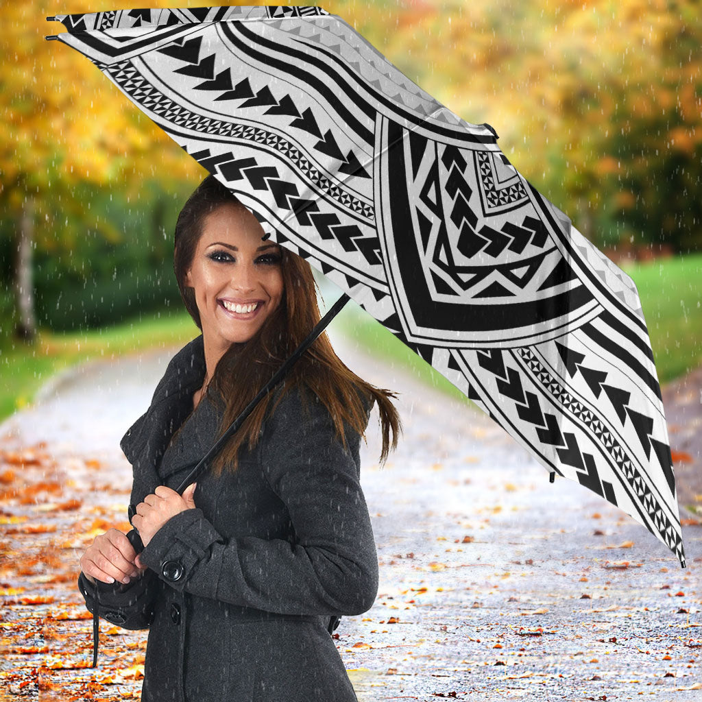 Aiga Samoa Raised Fist Umbrella Polynesian Tribal Tattoo Art Family Pride TS04 - Polynesian Pride
