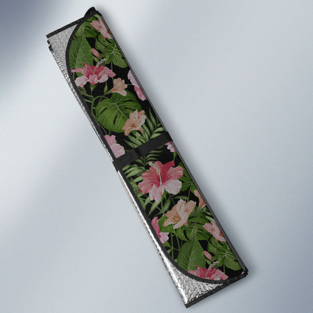 Samoa Aiga Polynesian Auto Sun Shade Tropical Floral Hibiscus Pattern Island Heritage TS04 - Polynesian Pride