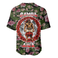 Samoa Aiga Polynesian Baseball Jersey Tropical Floral Hibiscus Pattern Island Heritage TS04 - Polynesian Pride