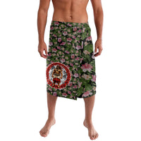 Samoa Aiga Polynesian Lavalava Tropical Floral Hibiscus Pattern Island Heritage TS04 Green Red - Polynesian Pride