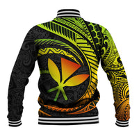 Hawaii Kanaka Maoli Baseball Jacket Polynesian Tornado Infusion Gradient TS04 - Polynesian Pride