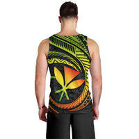 Hawaii Kanaka Maoli Men Tank Top Polynesian Tornado Infusion Gradient TS04 - Polynesian Pride