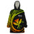 Hawaii Kanaka Maoli Wearable Blanket Hoodie Polynesian Tornado Infusion Gradient TS04 One Size Gradient - Polynesian Pride