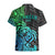 Zodiac Cancer Hawaiian Shirt Polynesian in Gradient Blue TS04 - Polynesian Pride