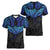 Polynesian Ray Pattern Women V Neck T Shirt TS04 - Polynesian Pride