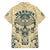 Polynesian Hawaiian Shirt Warrior Skull with Tribal Patterns Tattoo Design TS04 - Polynesian Pride