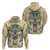 Polynesian Hoodie Warrior Skull with Tribal Patterns Tattoo Design TS04 - Polynesian Pride