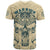 Polynesian T Shirt Warrior Skull with Tribal Patterns Tattoo Design TS04 - Polynesian Pride