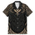 Polynesian Hawaii Tattoo Family Matching Mermaid Dress and Hawaiian Shirt TS04 Dad's Shirt - Short Sleeve Multicolor - Polynesian Pride