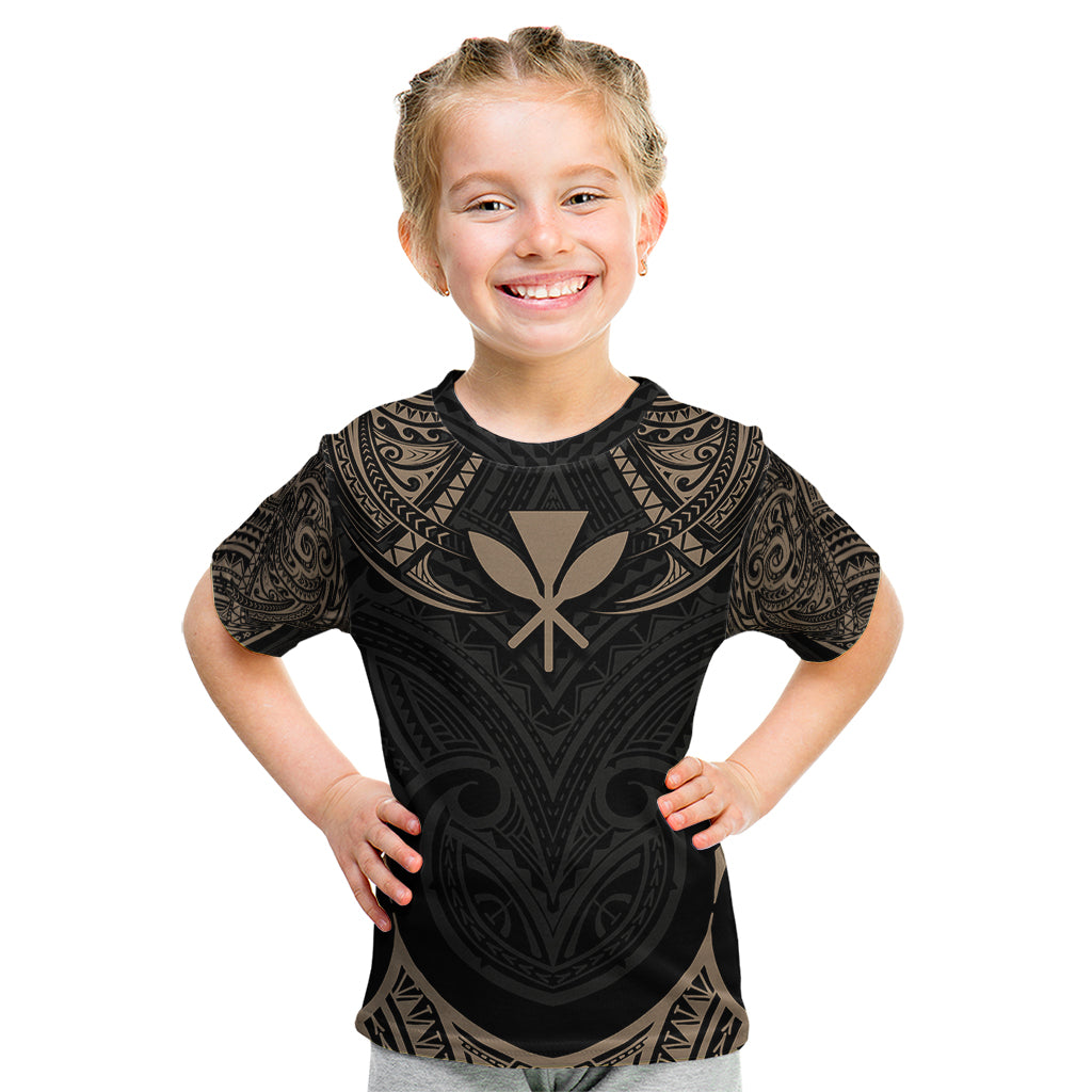 Polynesian Hawaii Tattoo Kid T Shirt TS04 Multicolor - Polynesian Pride