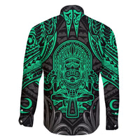 Polynesian Family Matching Mermaid Dress and Hawaiian Shirt Abstract Tiki TS04 - Polynesian Pride