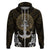 Polynesian Swordfish Hoodie with Anchor Pattern and Tribal Turtle TS04 - Polynesian Pride