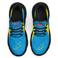 Tuvalu Clunky Sneakers Flag-Inspired Curve Style