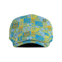 Tuvalu Manuia te Kilisimasi Jeff Hat Pacific Patchwork Xmas Vibes - Polynesian Pride