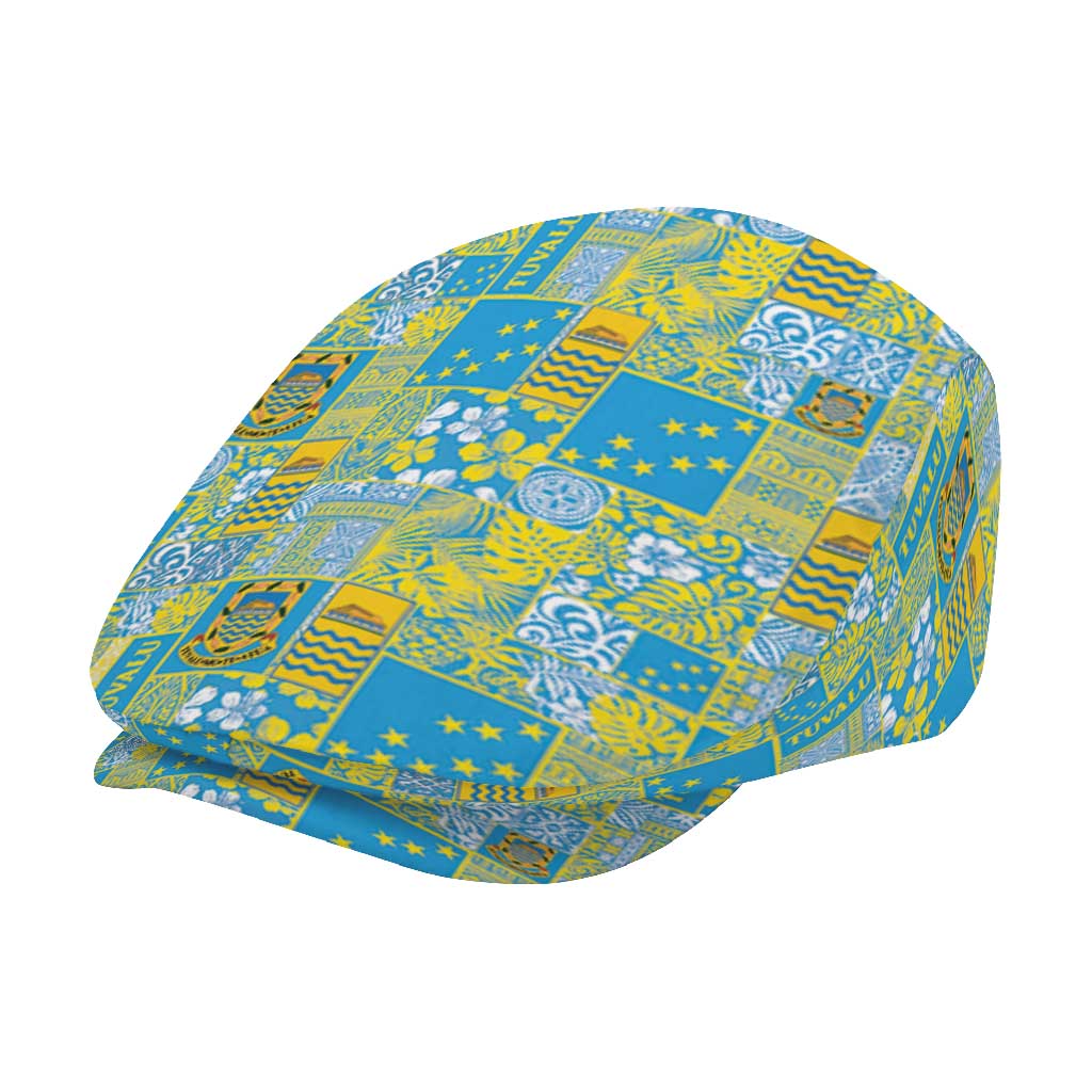 Tuvalu Manuia te Kilisimasi Jeff Hat Pacific Patchwork Xmas Vibes - Polynesian Pride