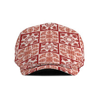 Ulaula Palaka Quilt Hawaii Jeff Hat Hawaiian Tropical Monstera Sea Turtle
