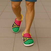Vanuatu Clogs Shoes Heritage Palette Flag-Inspired - Polynesian Pride