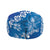 Vintage Blue Polynesia Jeff Hat Plumeria With Hibiscus Tropical Vibes - Polynesian Pride
