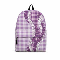 Violet Hawaii Palaka Backpack Hawaiian Honohono Lei LT05 Violet - Polynesian Pride